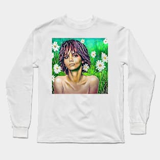 Halle in the meadow Long Sleeve T-Shirt